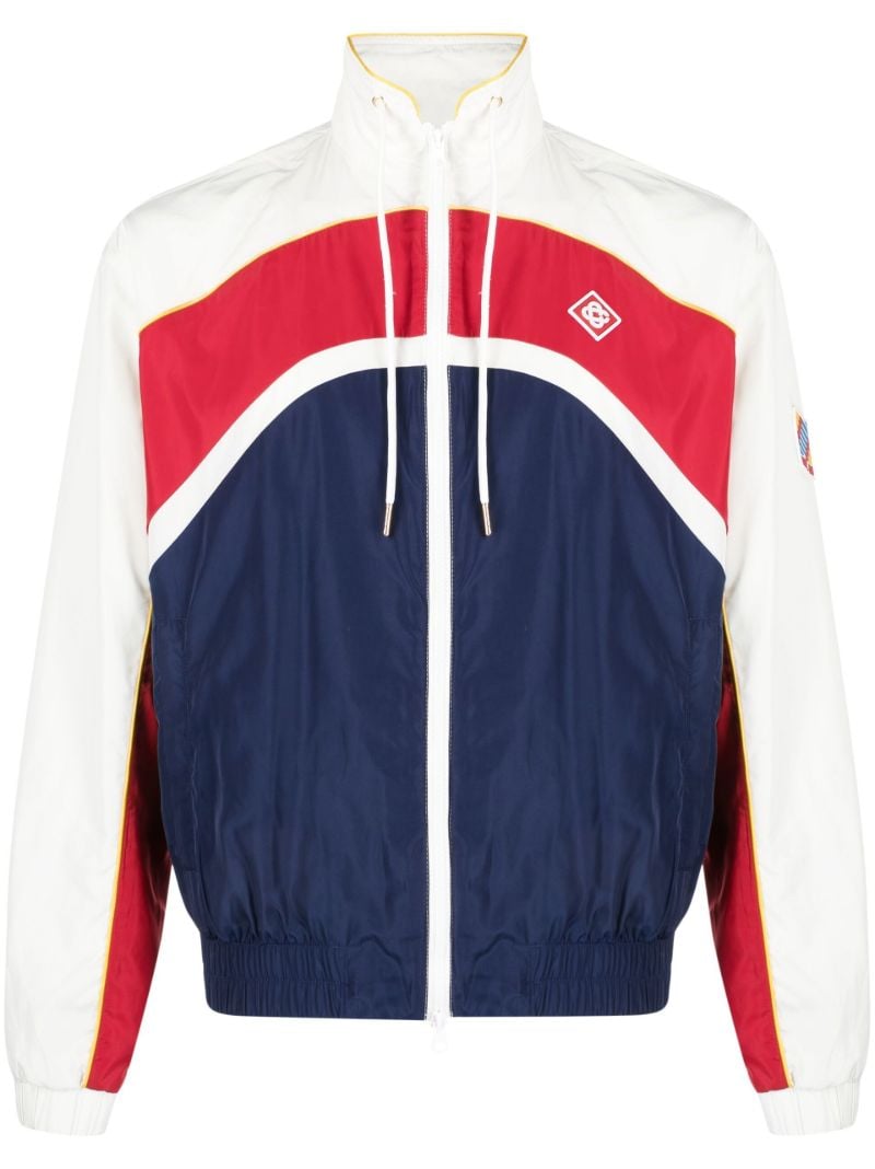 White Arch Colourblock Track Jacket