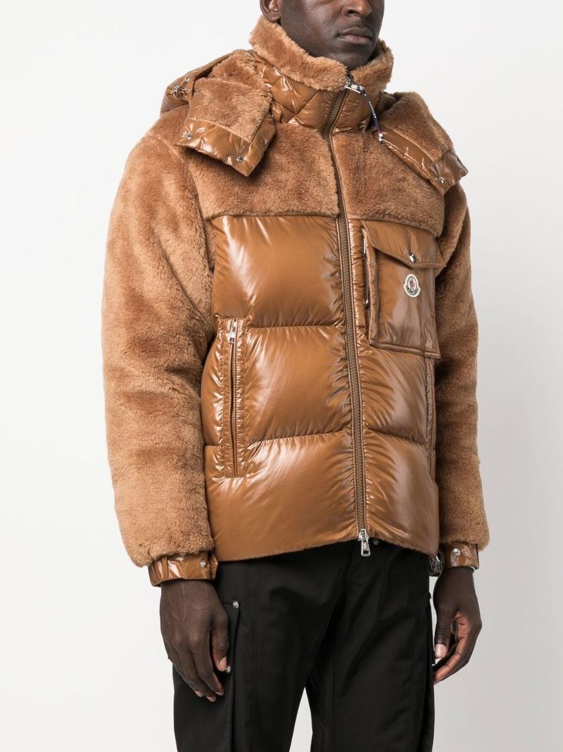 Brown Thymelee Short Padded Jacket
