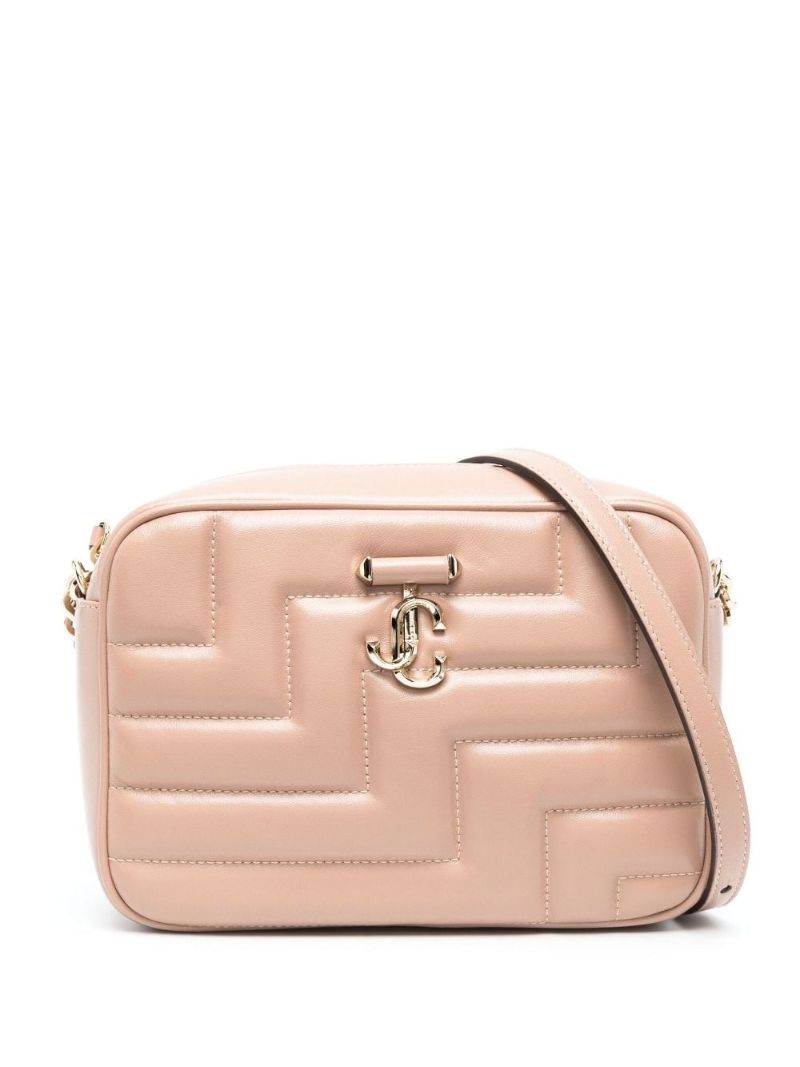 Pink Avenue Quilted Leather Shoulder Bag
