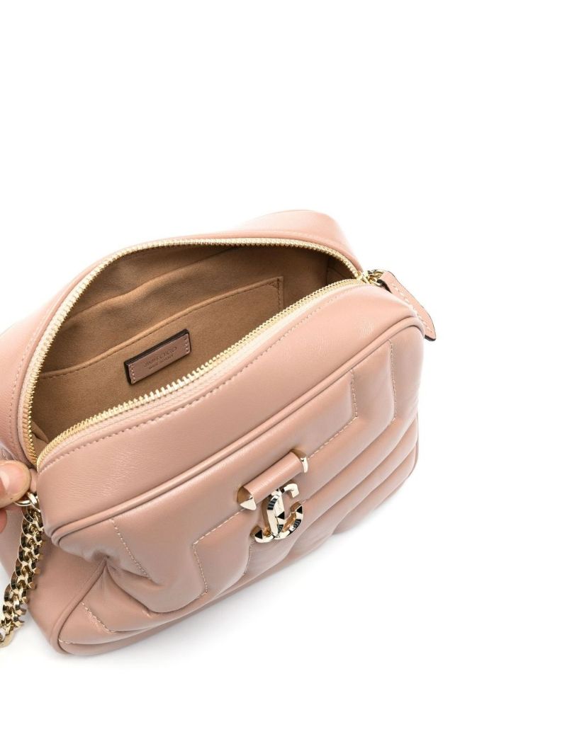 Pink Avenue Quilted Leather Shoulder Bag