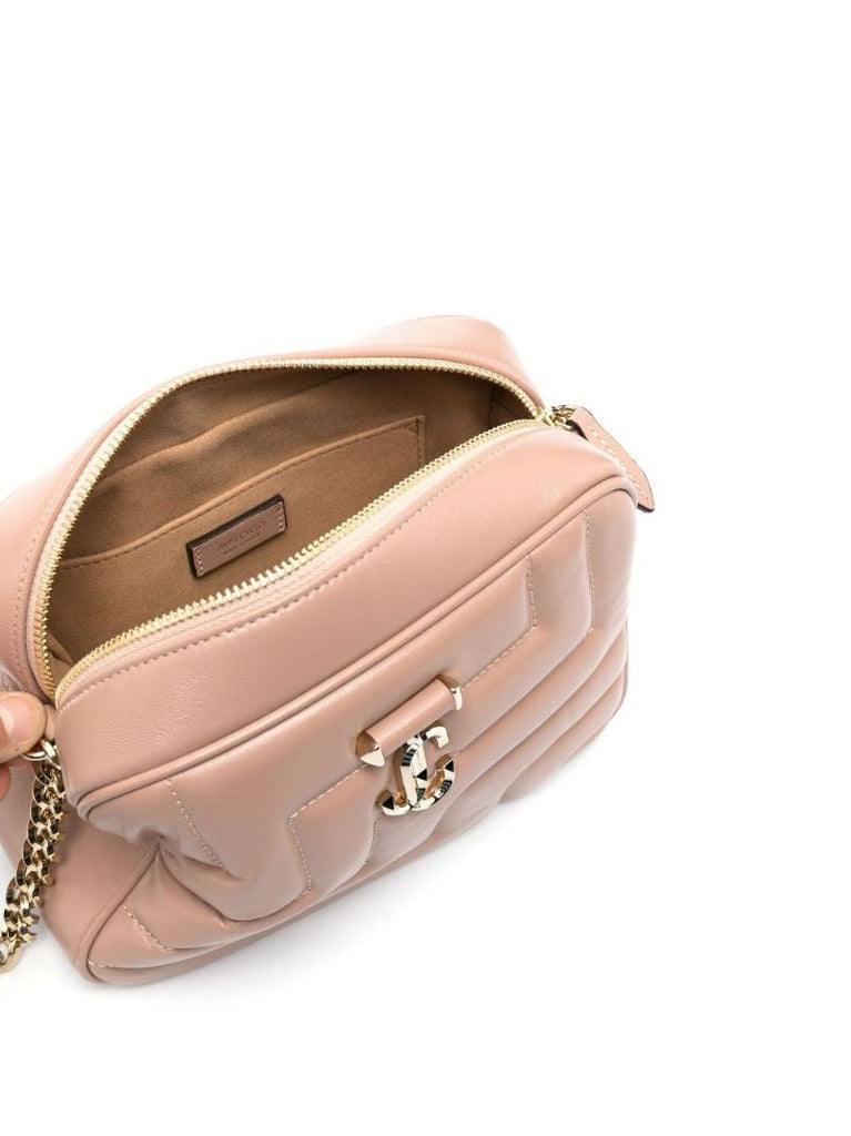 Pink Avenue Quilted Leather Shoulder Bag