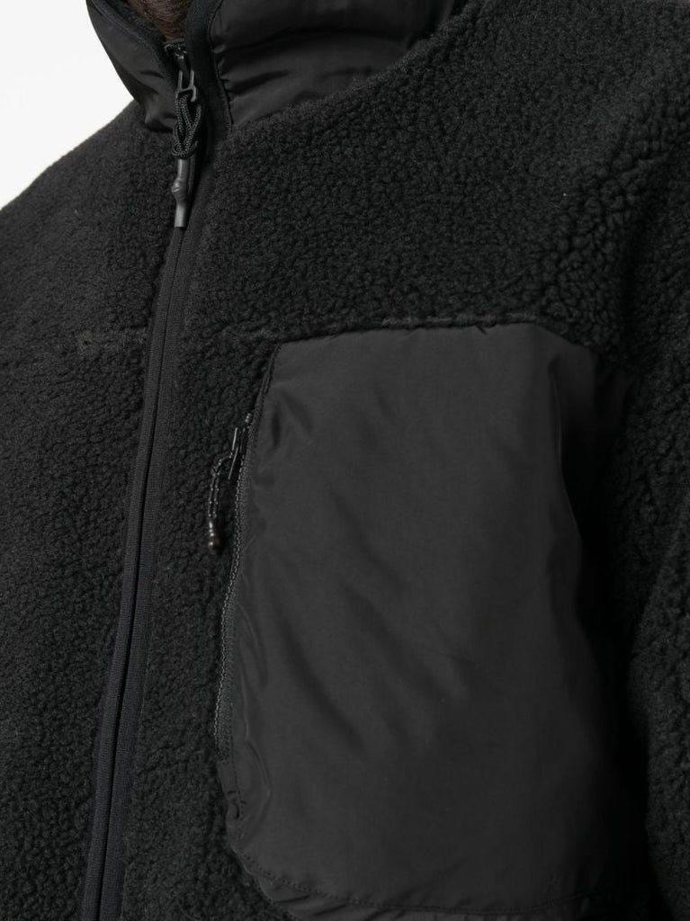 Black Zip-up Fleece Jacket
