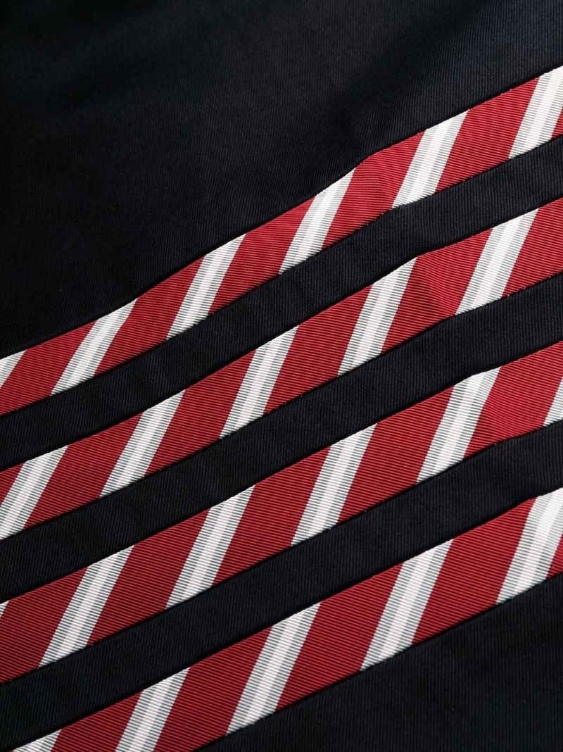 Blue 4-bar Stripe Trousers