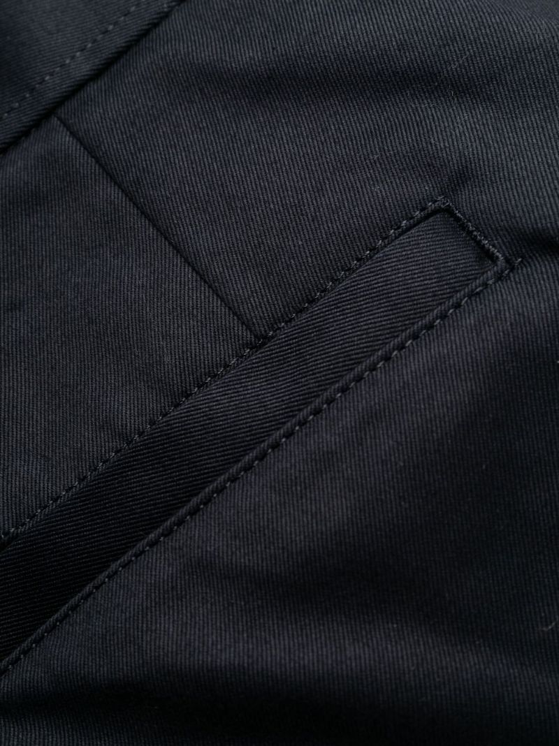 Blue 4-bar Stripe Trousers
