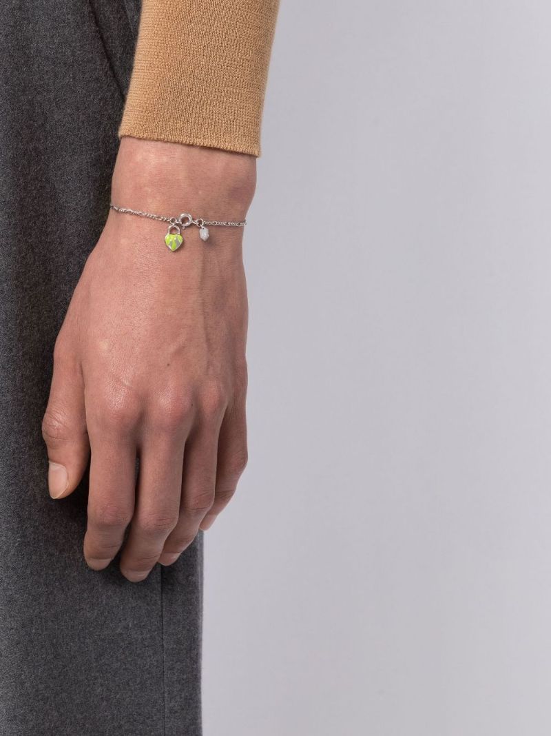Sterling Silver Halo Bracelet