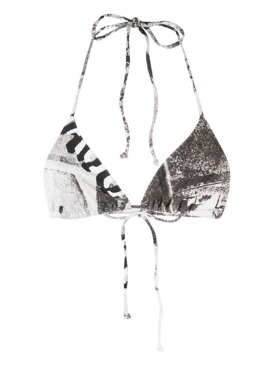 Black Kauai Triangle Bikini Top
