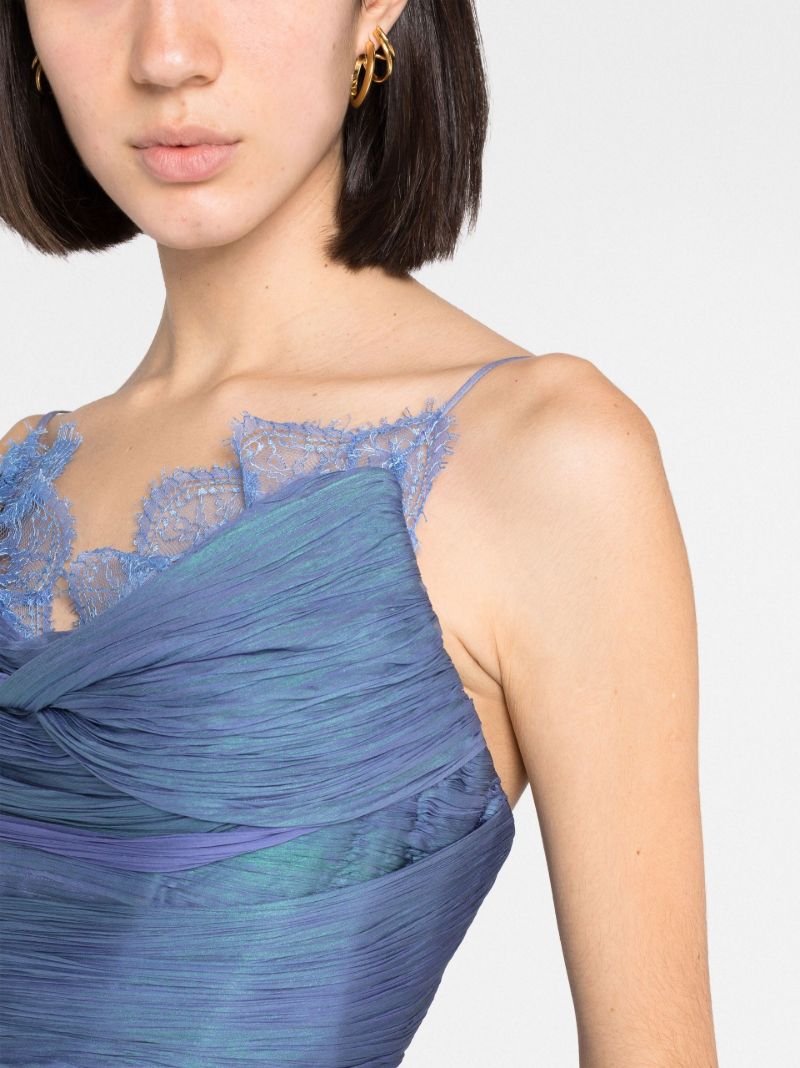 Blue Gracie Maxi Dress