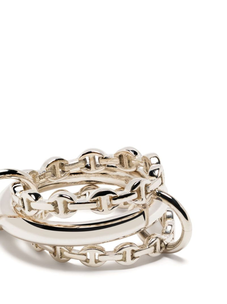 X Hoorsenbuhs Sterling Silver Microdame Ring
