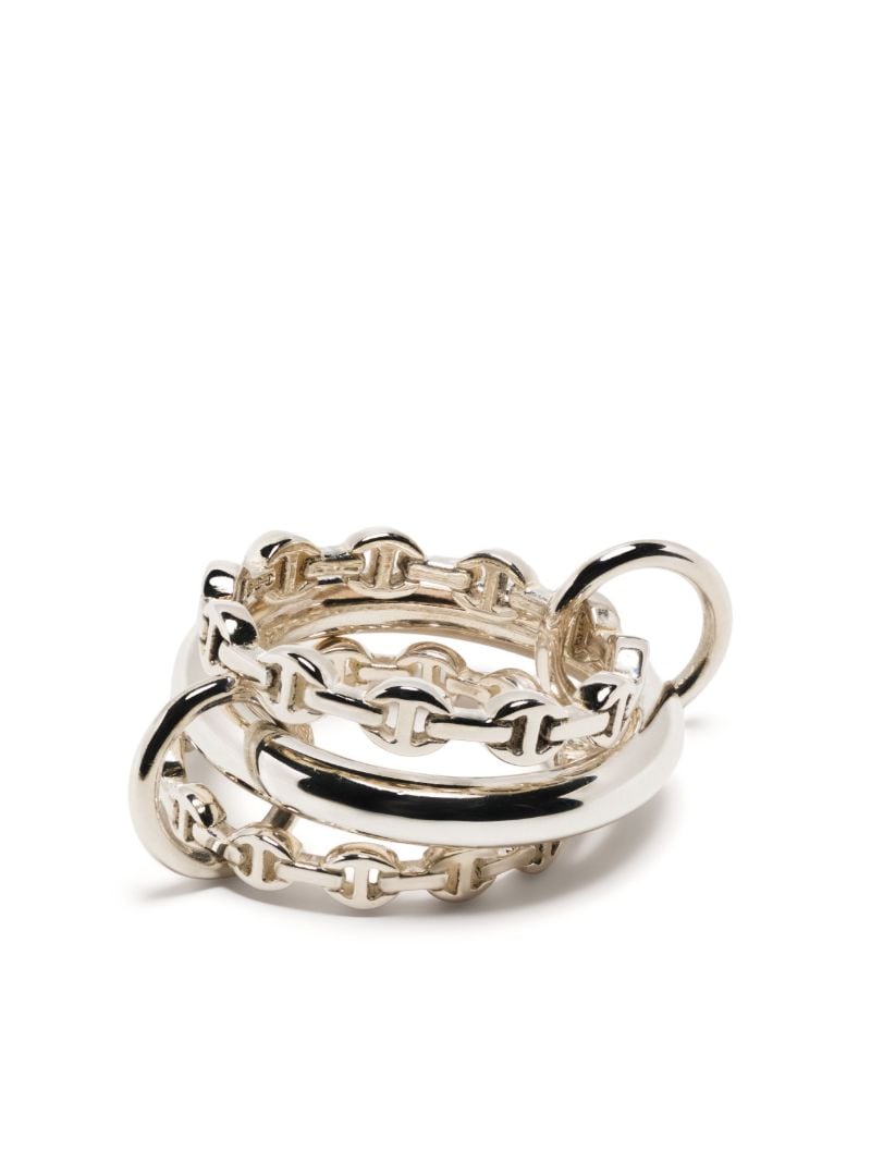 X Hoorsenbuhs Sterling Silver Microdame Ring
