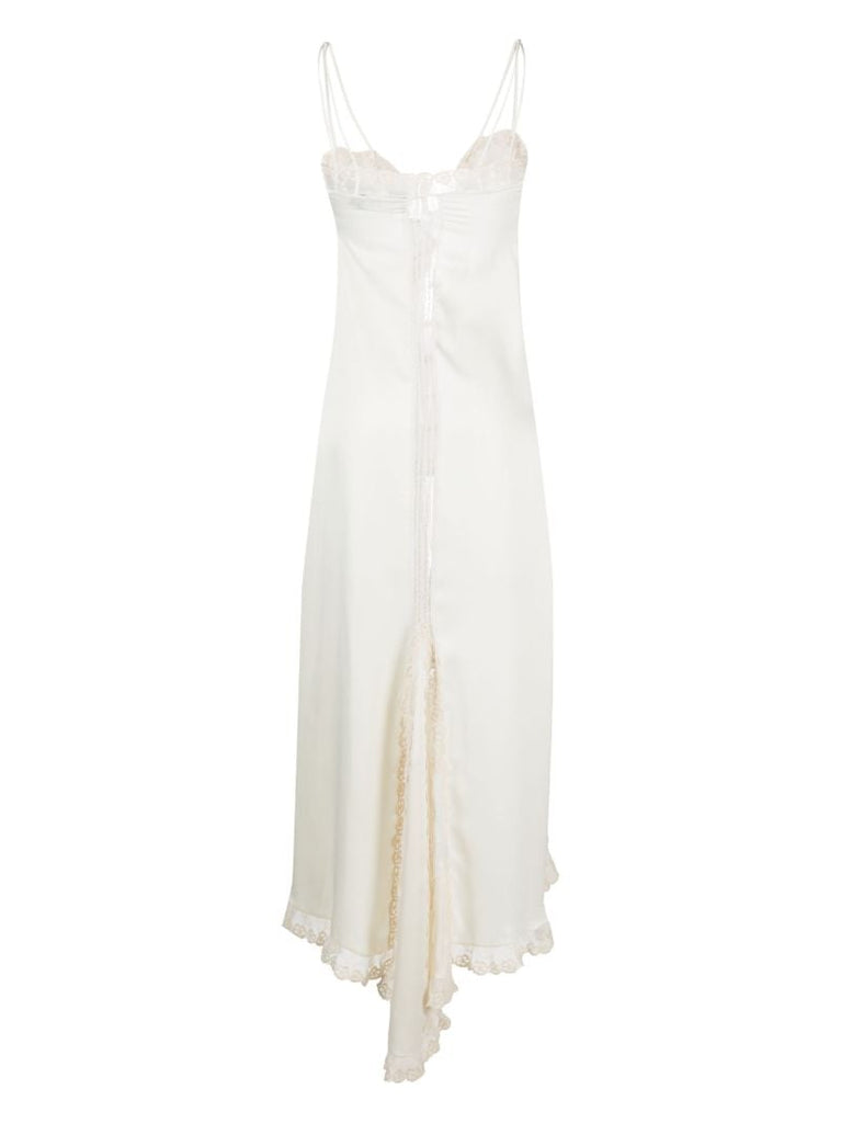 White Paige Ruffled Dress