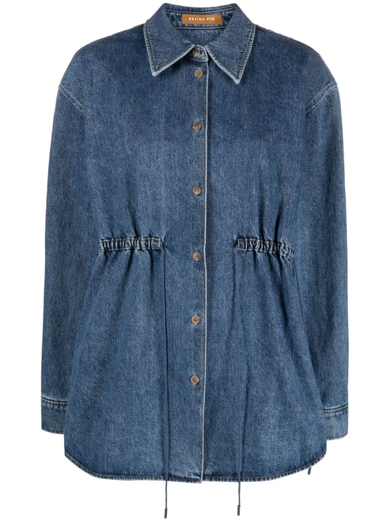 Blue Jolene Organic Cotton Denim Shirt