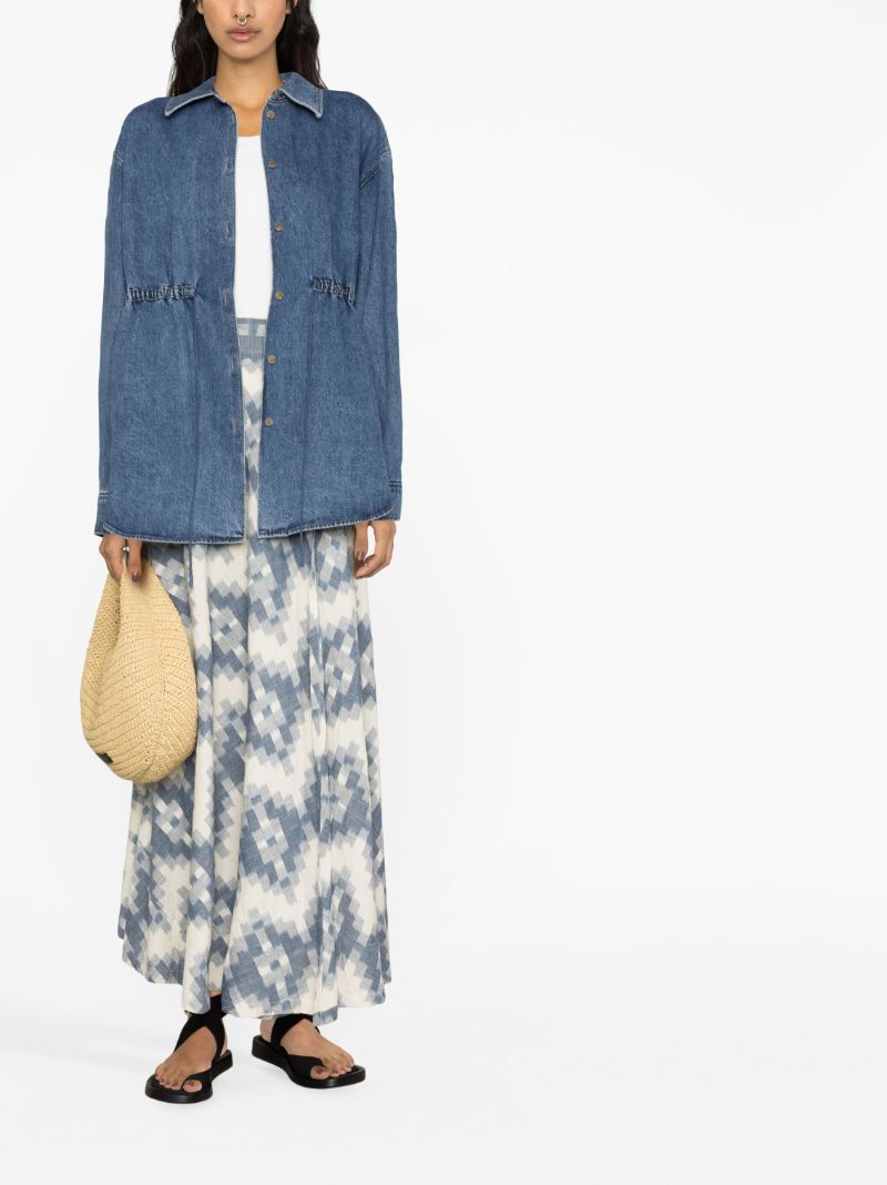 Blue Jolene Organic Cotton Denim Shirt