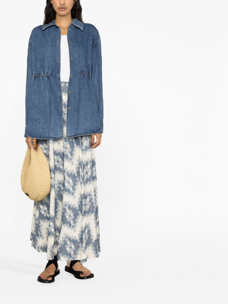 Blue Jolene Organic Cotton Denim Shirt