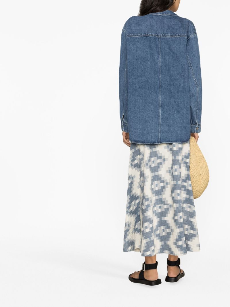 Blue Jolene Organic Cotton Denim Shirt