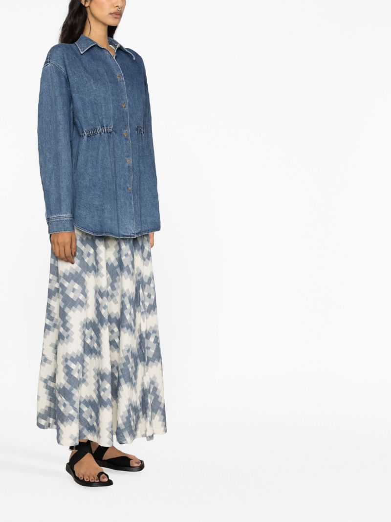 Blue Jolene Organic Cotton Denim Shirt