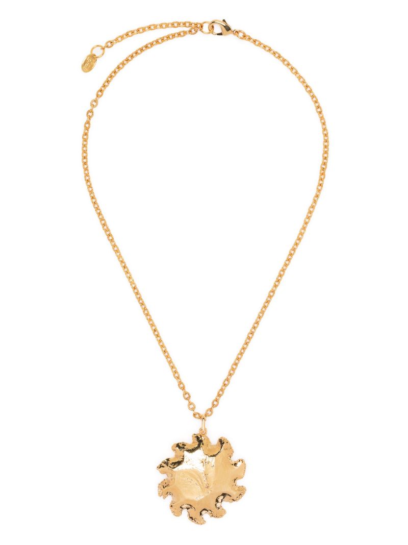 Gold-plated Sol Y Luna Necklace