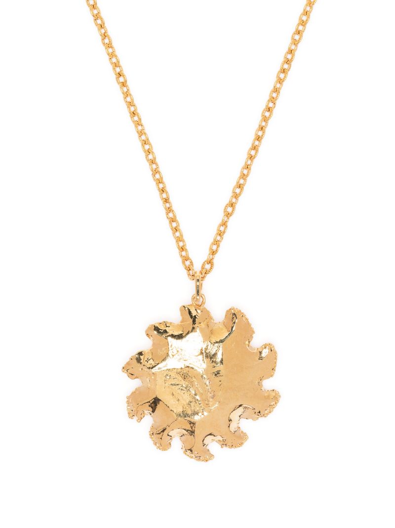 Gold-plated Sol Y Luna Necklace