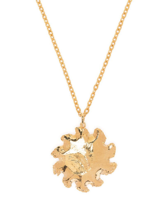 Gold-plated Sol Y Luna Necklace