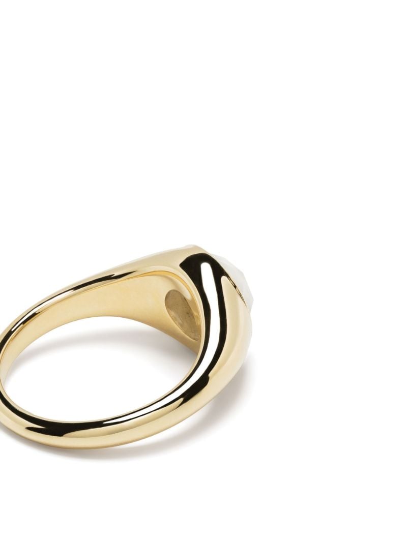 18k Yellow Gold the Lenny Diamond Ring