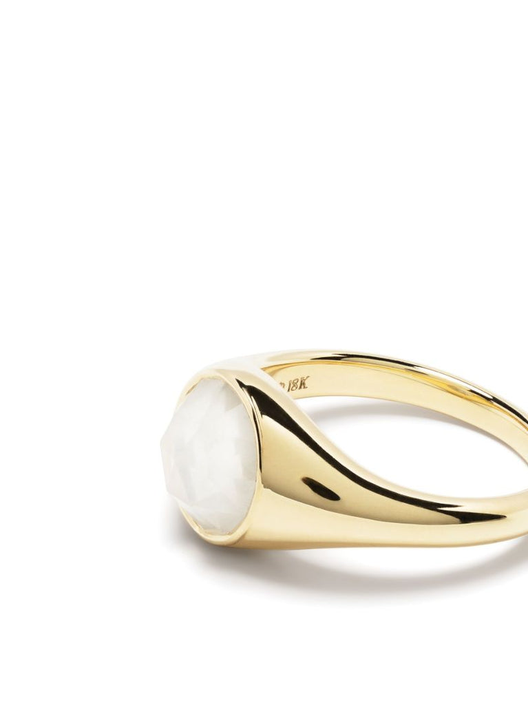 18k Yellow Gold the Lenny Diamond Ring