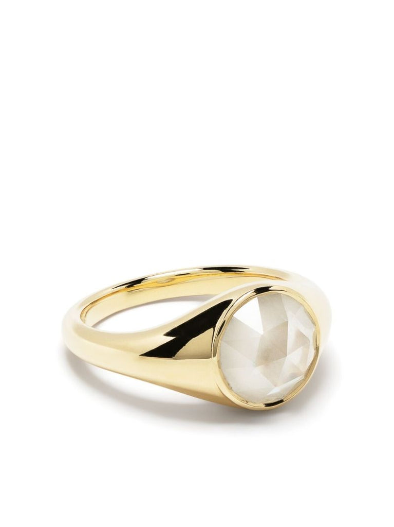 18k Yellow Gold the Lenny Diamond Ring