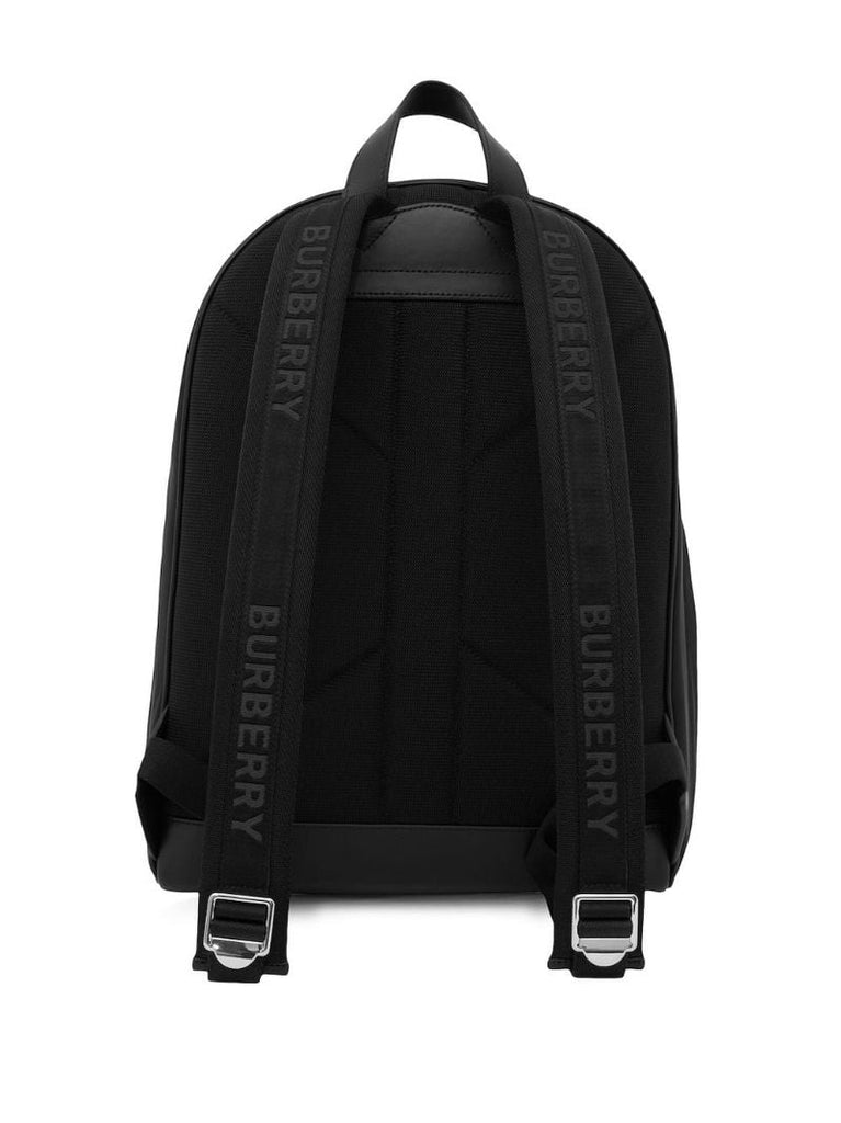 Black Logo-appliquÃ_x0083_Â© Backpack