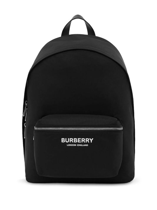 Black Logo-appliquÃ_x0083_Â© Backpack