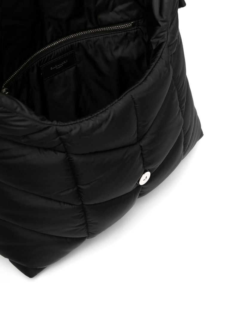 Black Loulou Puffer Shoulder Bag
