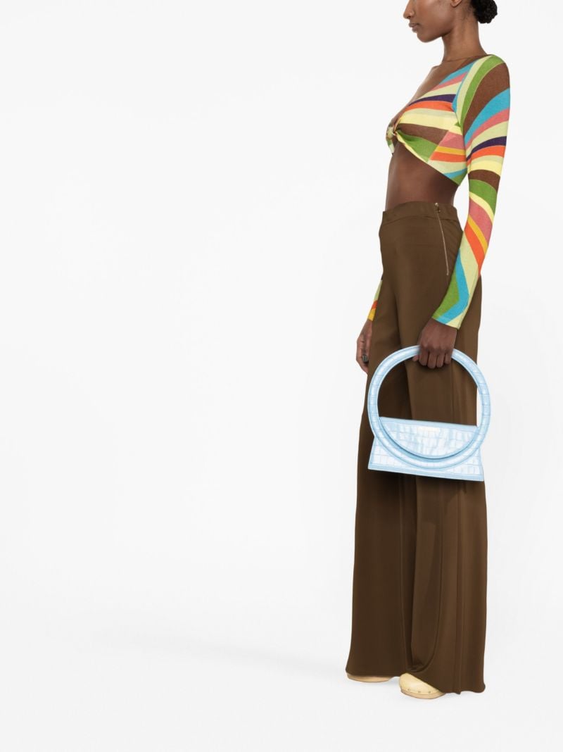 Multicolour Logan Striped Crop Top