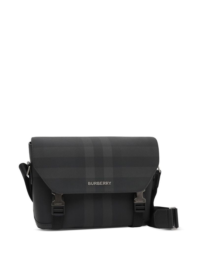 Grey Small Wright Cross-body Bag