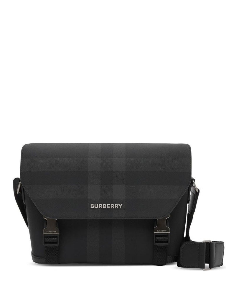 Grey Small Wright Cross-body Bag