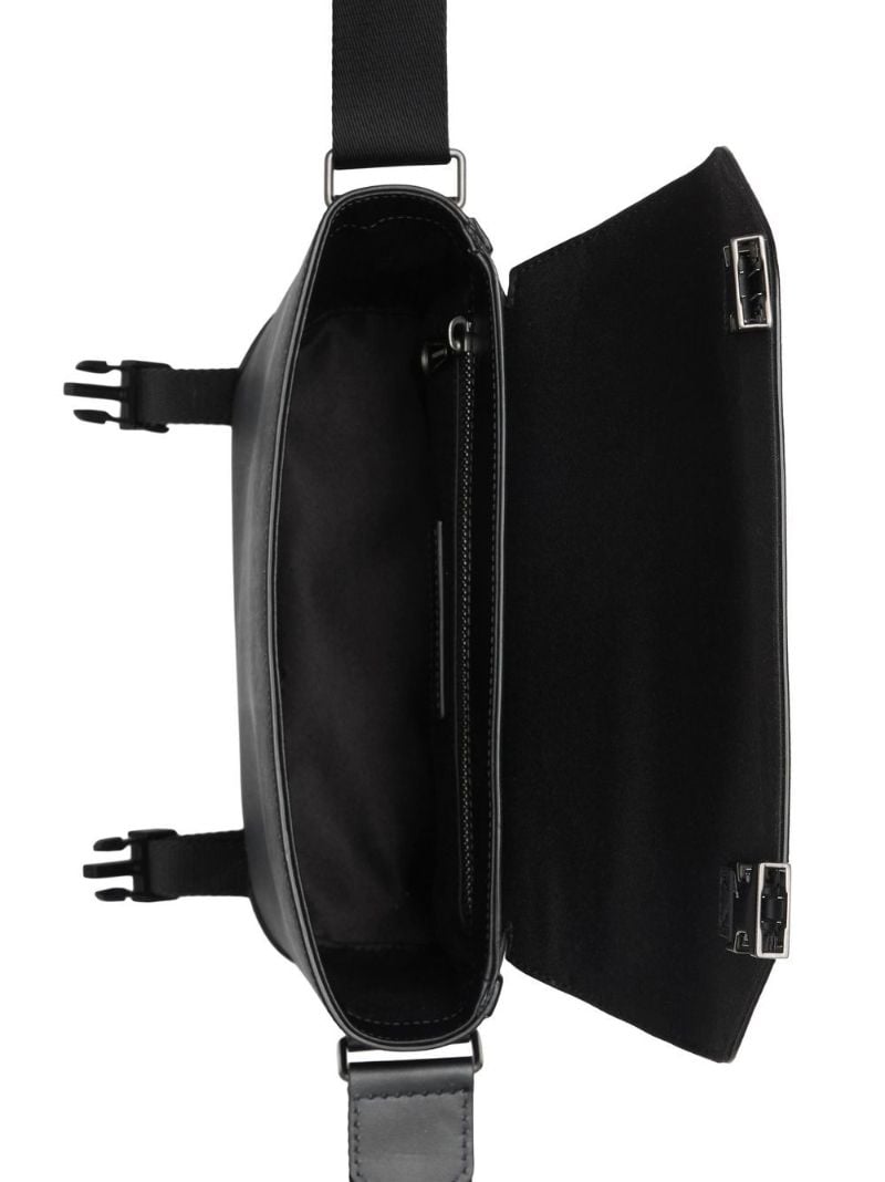 Grey Small Wright Cross-body Bag
