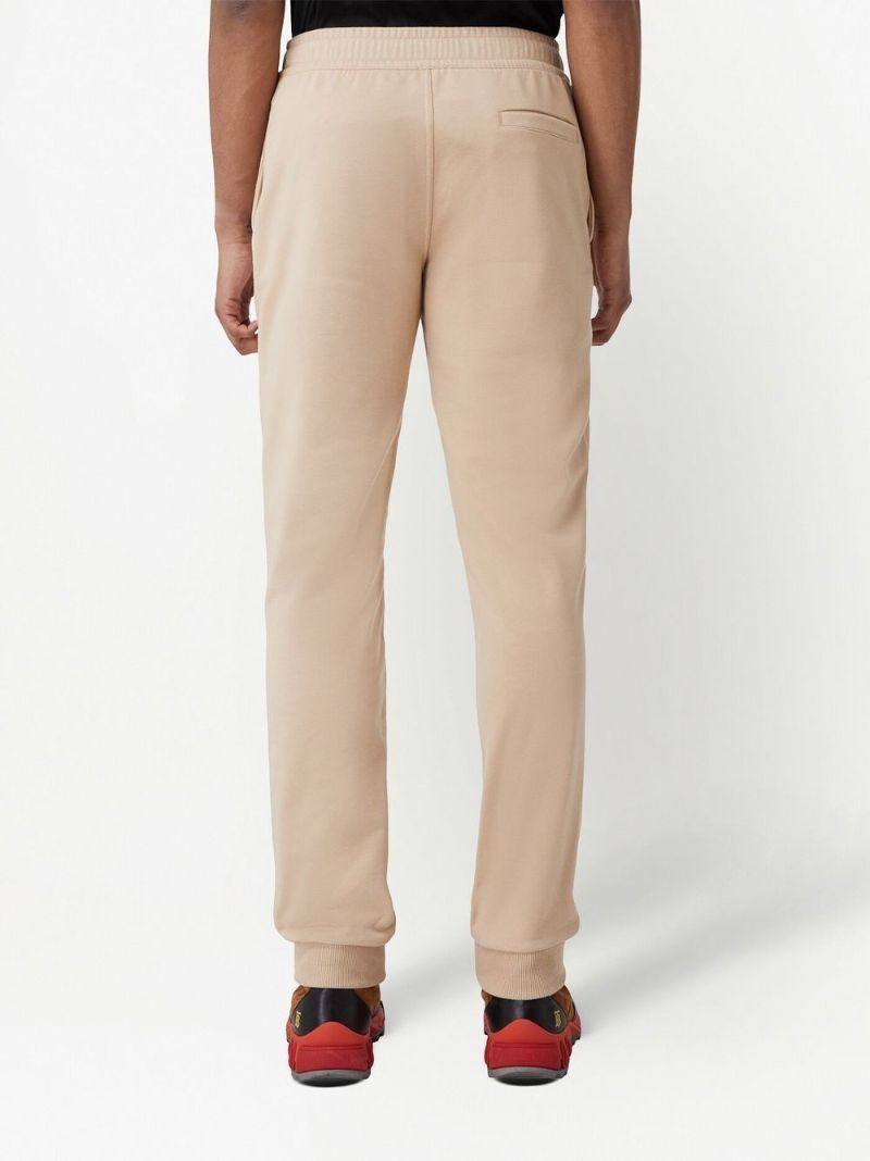 Neutral Logo Embroidered Track Pants