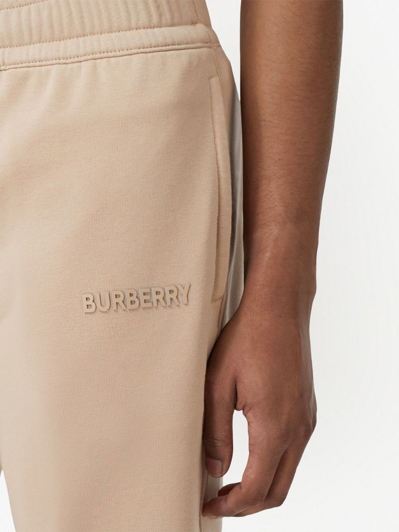 Neutral Logo Embroidered Track Pants