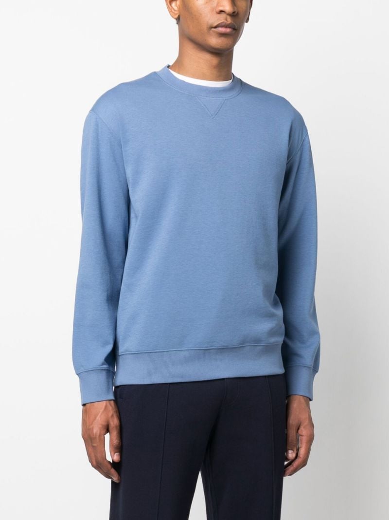 Blue Crew Neck Sweatshirt