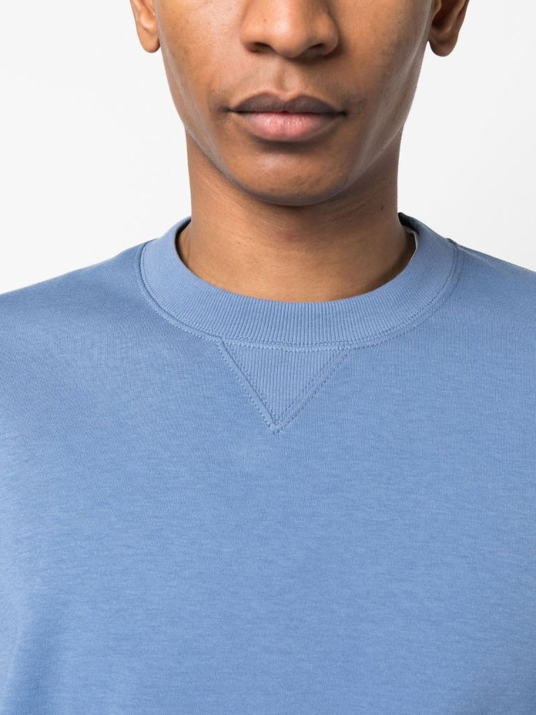 Blue Crew Neck Sweatshirt