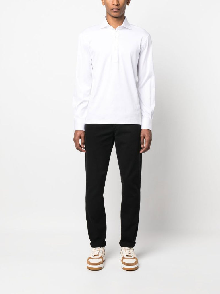 Black Straight Leg Jeans