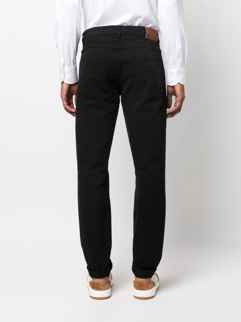 Black Straight Leg Jeans