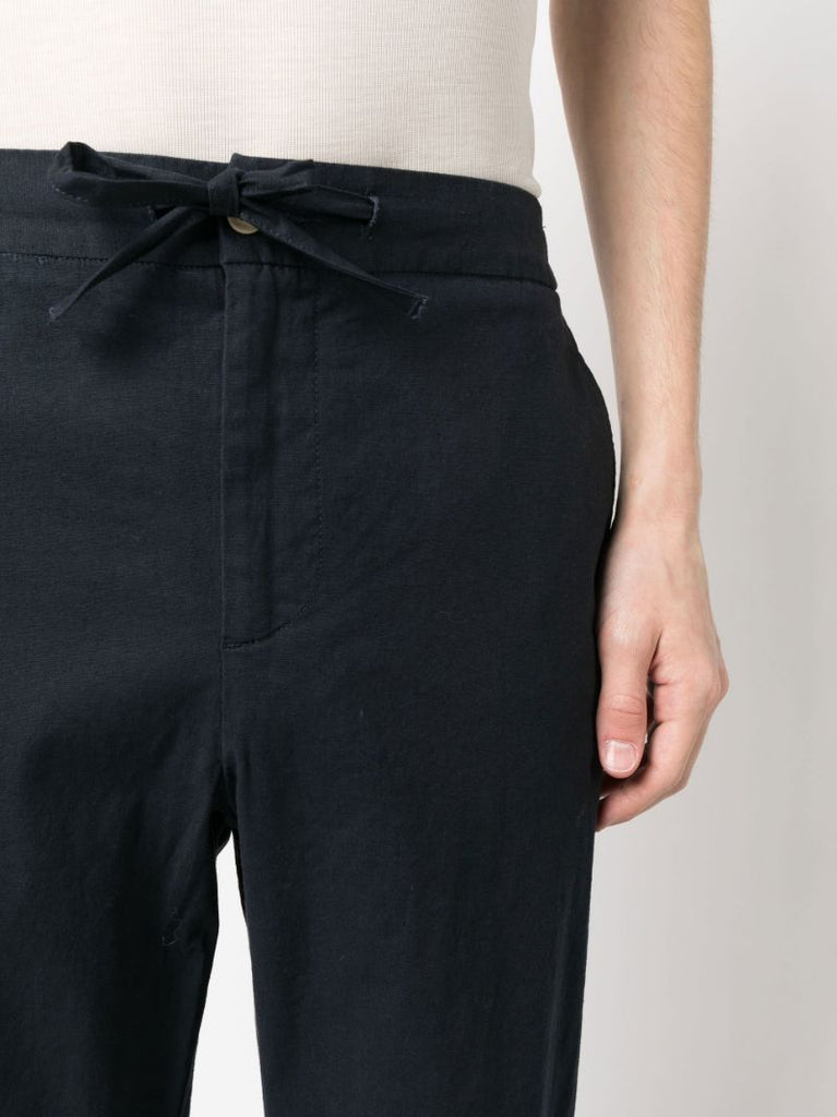 Blue Mendes Straight-leg Trousers