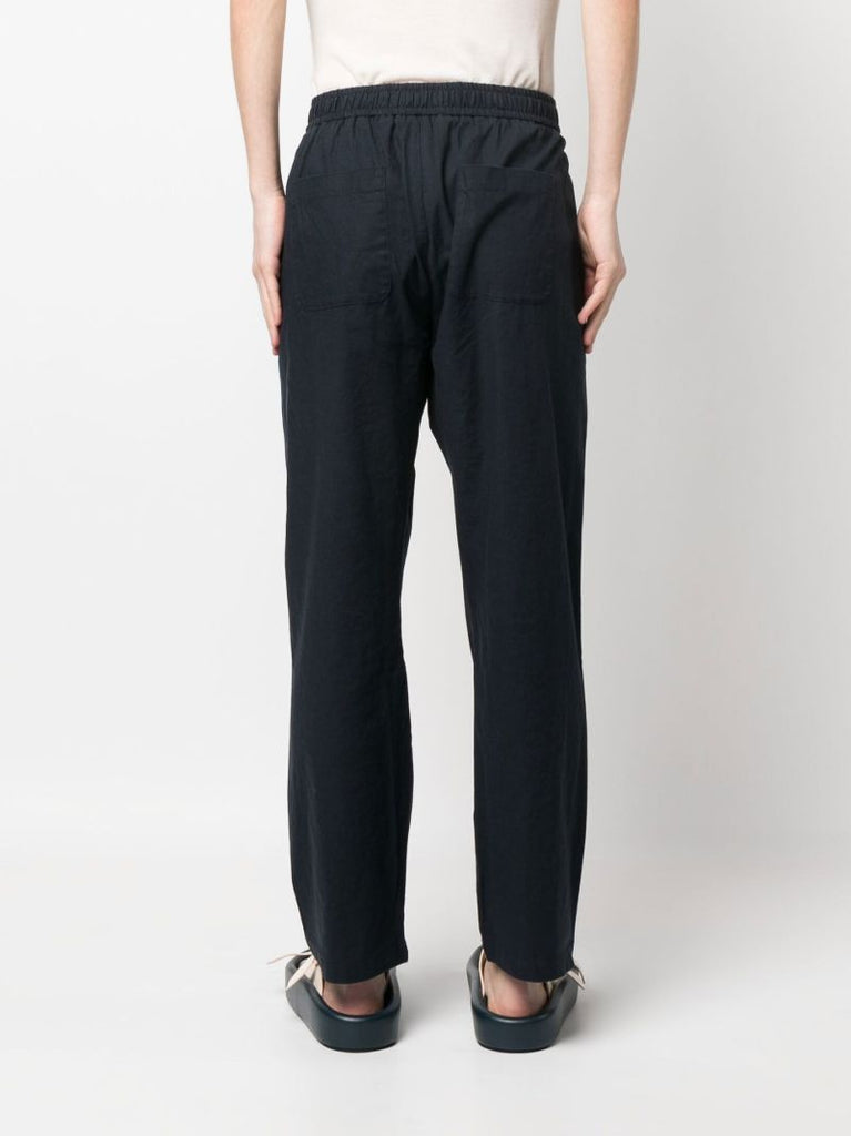 Blue Mendes Straight-leg Trousers