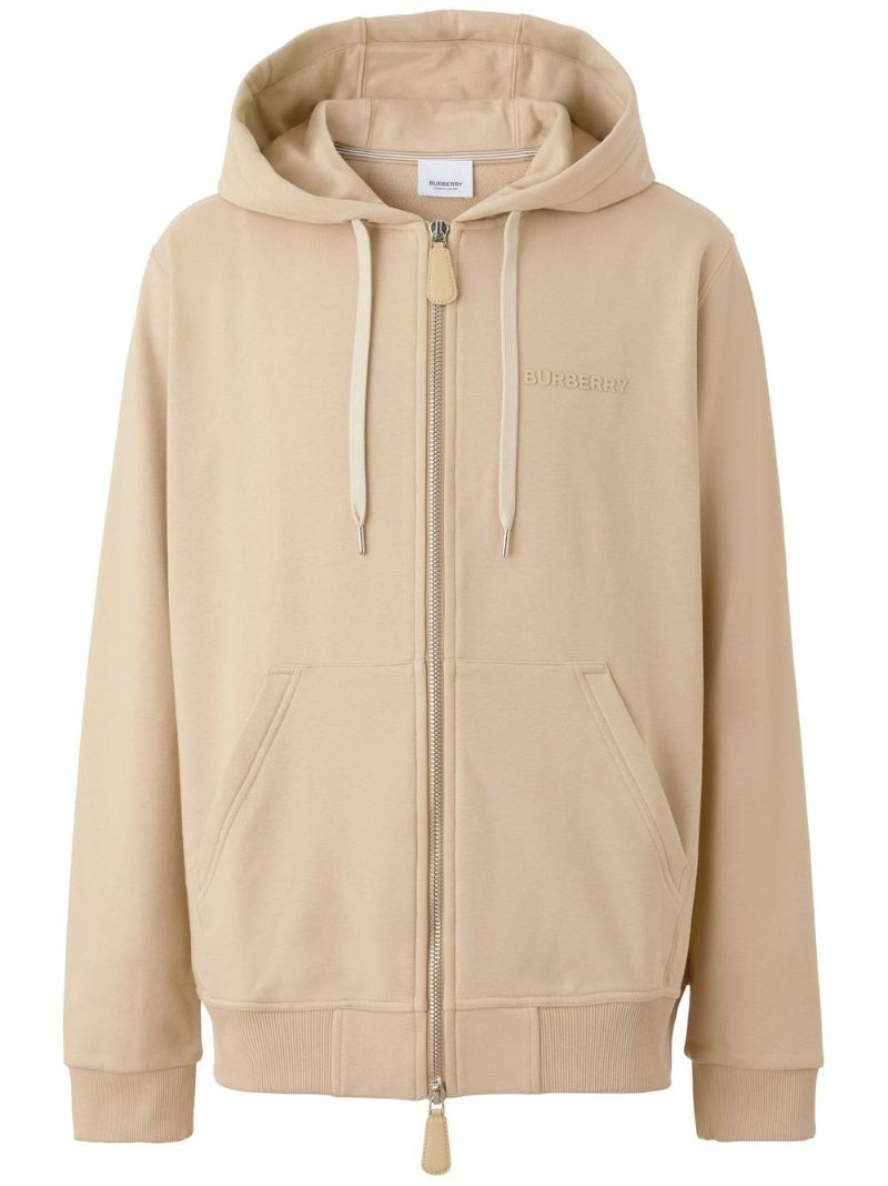 Neutral Logo Drawstring Hoodie