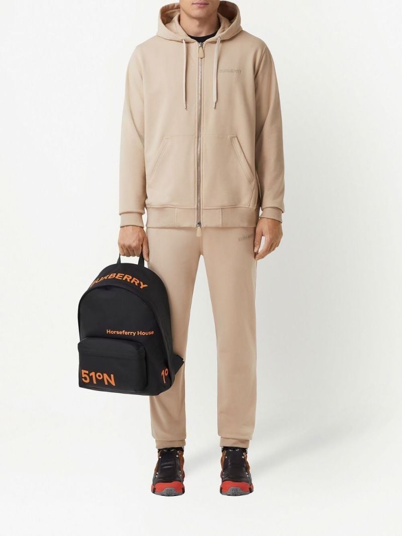 Neutral Logo Drawstring Hoodie