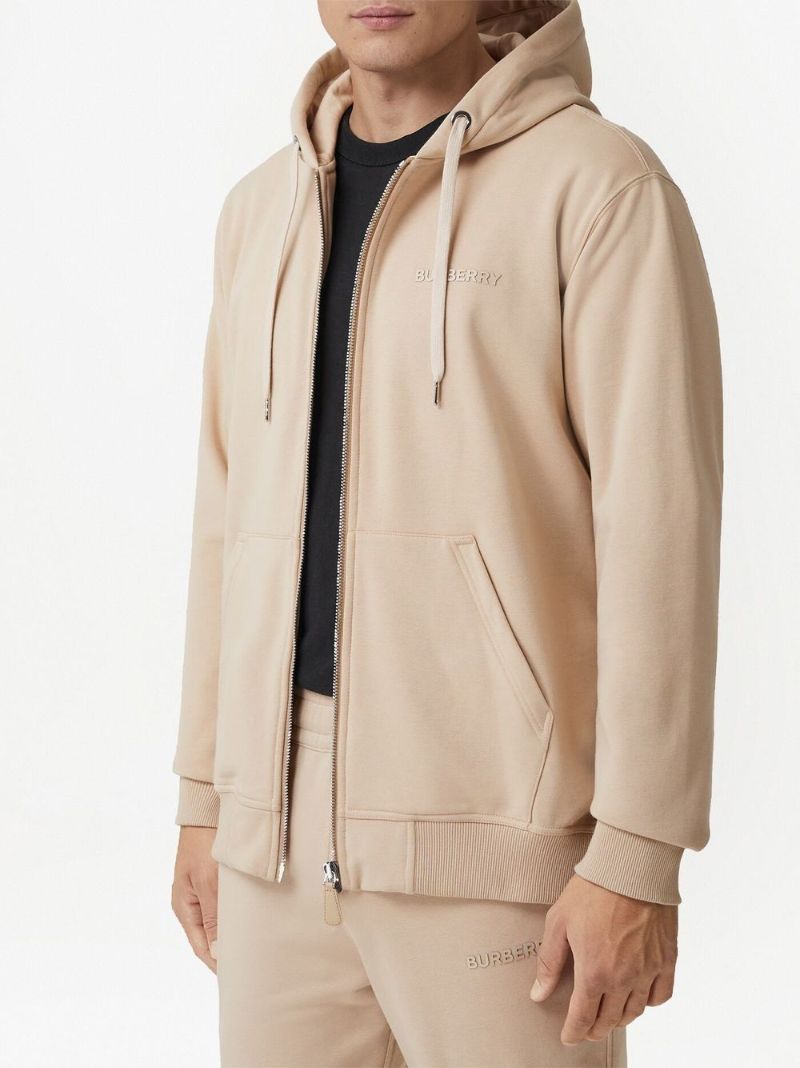 Neutral Logo Drawstring Hoodie