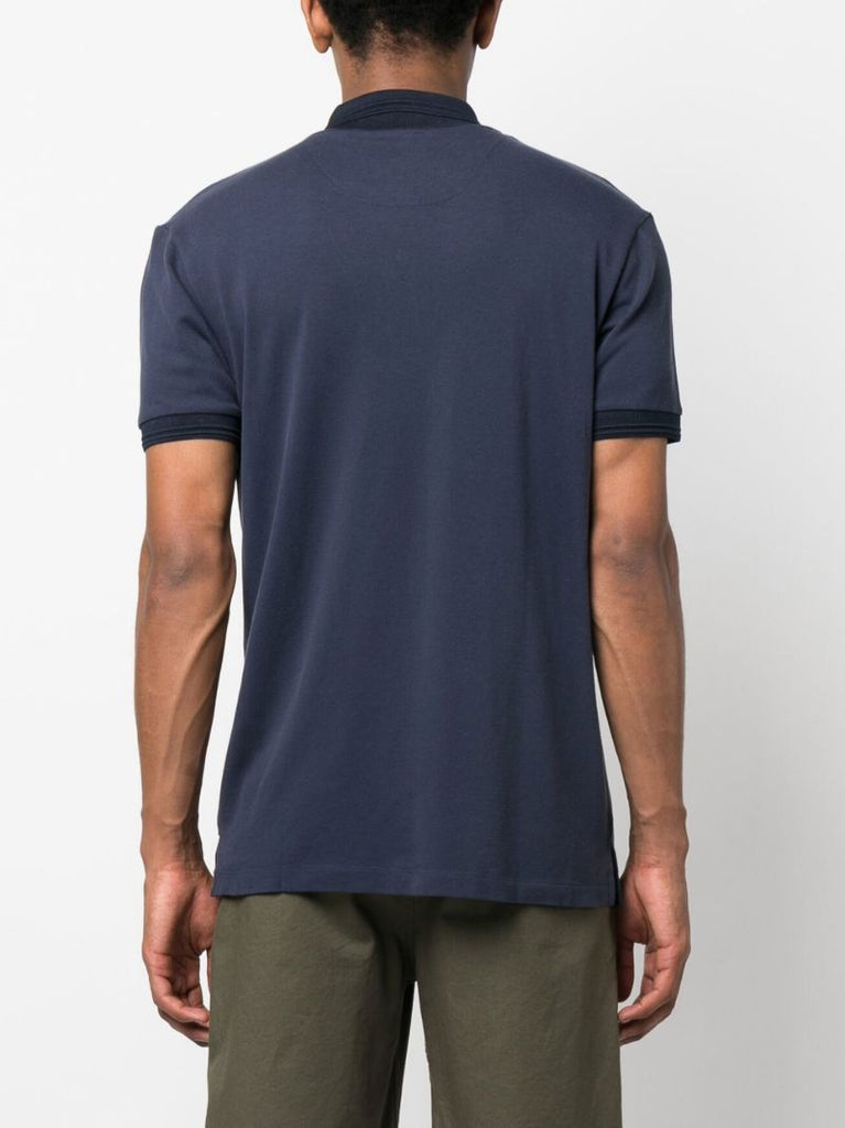 Blue Short-sleeve Polo Shirt