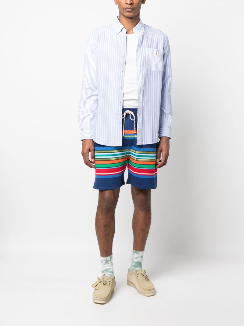 Blue Striped Cotton Shirt