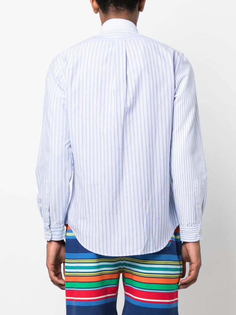 Blue Striped Cotton Shirt