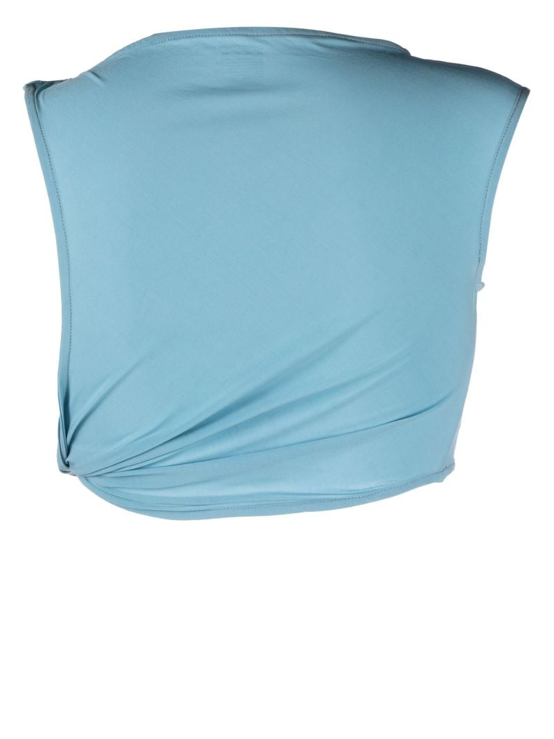 Blue Gesine Cropped Top