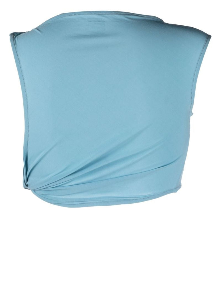 Blue Gesine Cropped Top