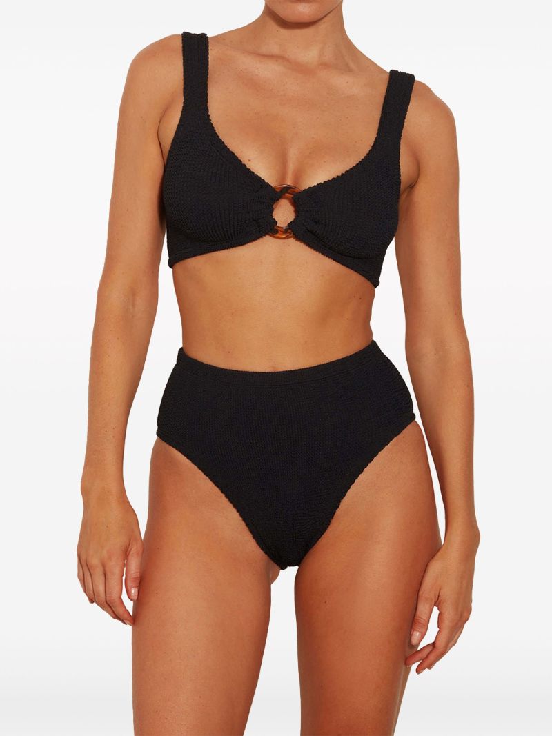 Black Nadine Crinkle Bikini