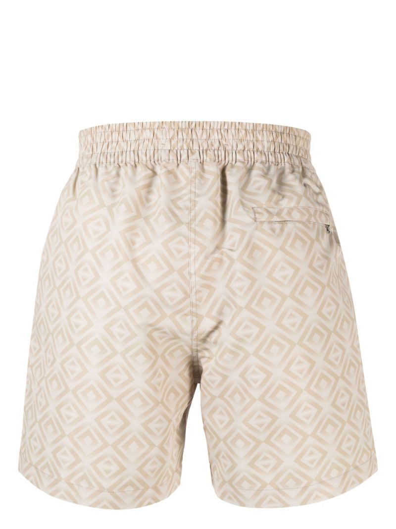 Neutral Angra Print Swim Shorts